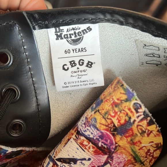 Dr. Martens ( airwair) CBGB & OMFUG